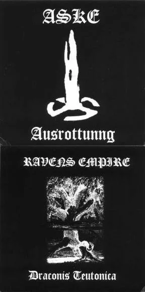 Ausrottung / Draconis Teutonica cover