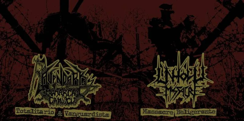Totalitario & Vanguardista / Massacre Beligerante cover