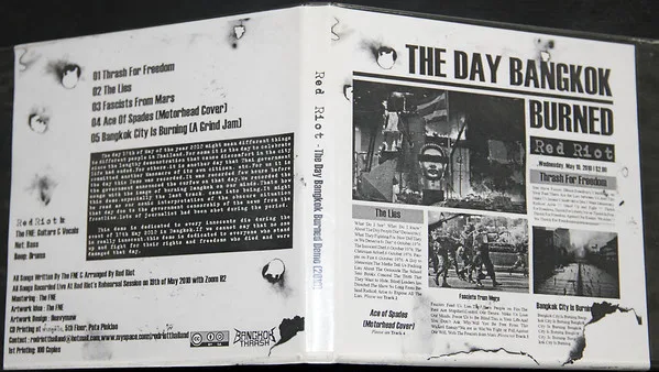 The Day Bangkok Burned cover