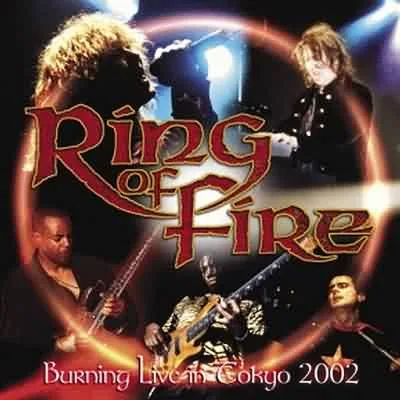 Burning Live in Tokyo 2002 cover