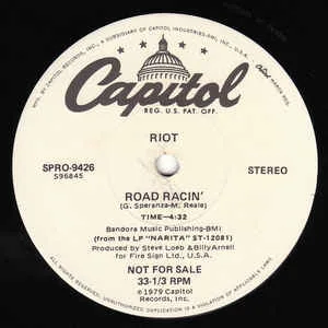 Billy Squier / Riot cover