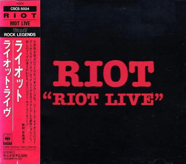 Riot Live cover