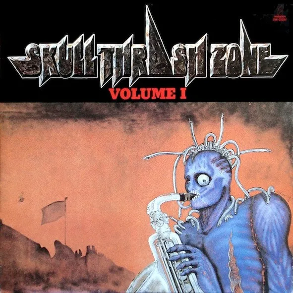 Skull Thrash Zone Volume I cover