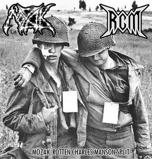 Mozak/Rotten Charles Manson Split cover