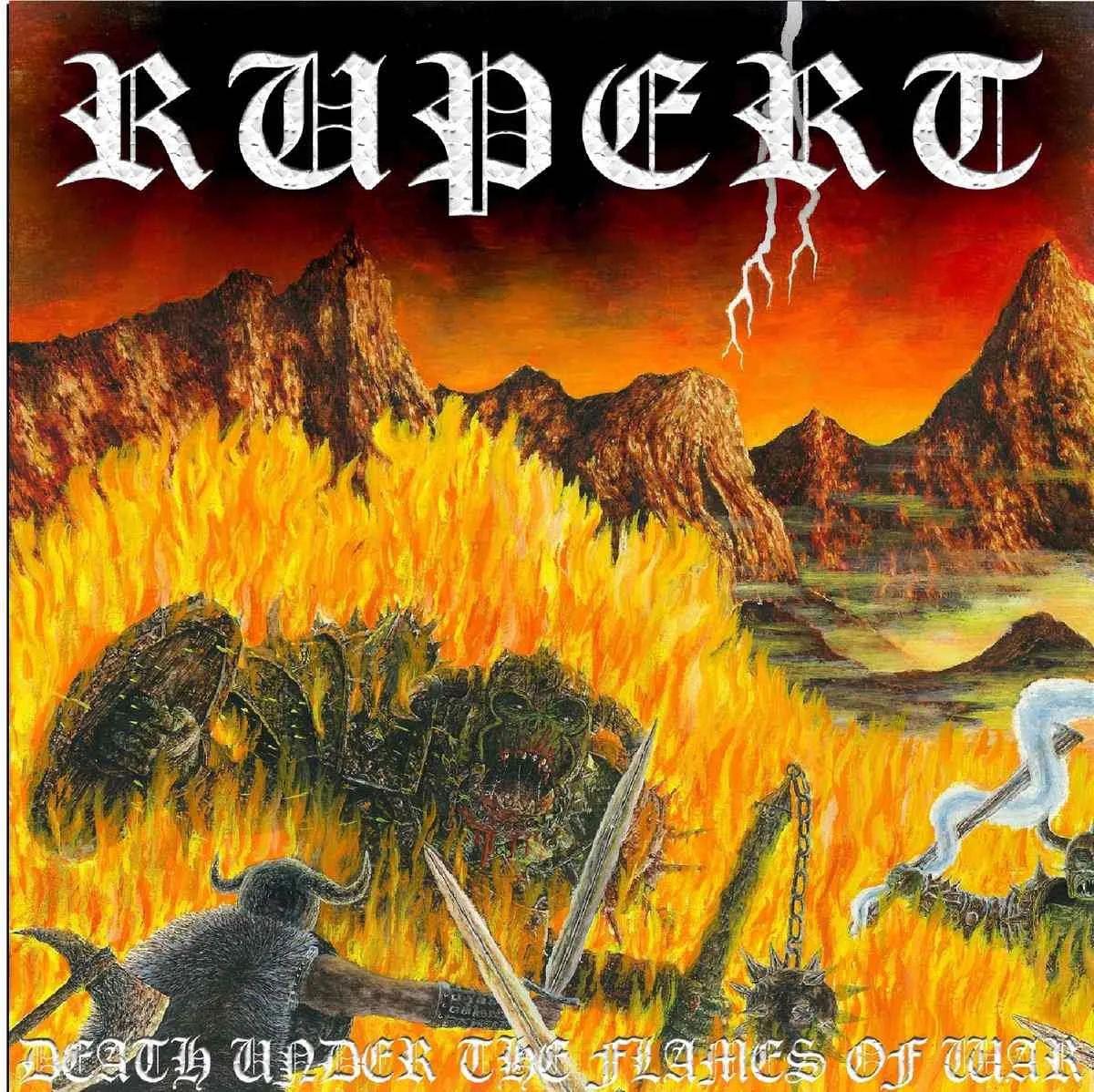 Death Under the Flames of War cover