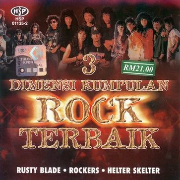 3 Dimensi Kumpulan Rock Terbaik cover