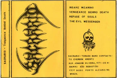 Vengeance Behind Death cover