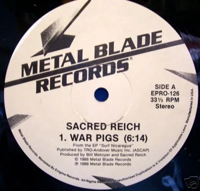 War Pigs (promo) cover