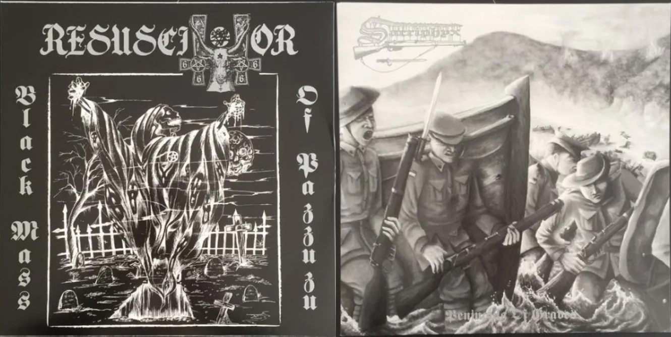 Peninsula of Graves / Black Mass of Pazzuzu cover