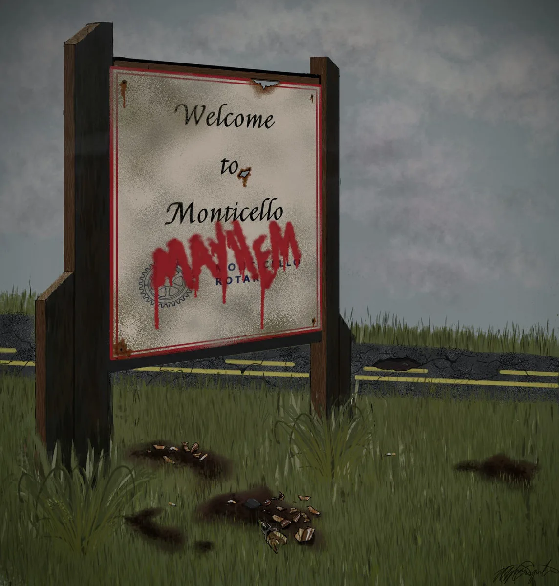 Monticello Mayhem cover