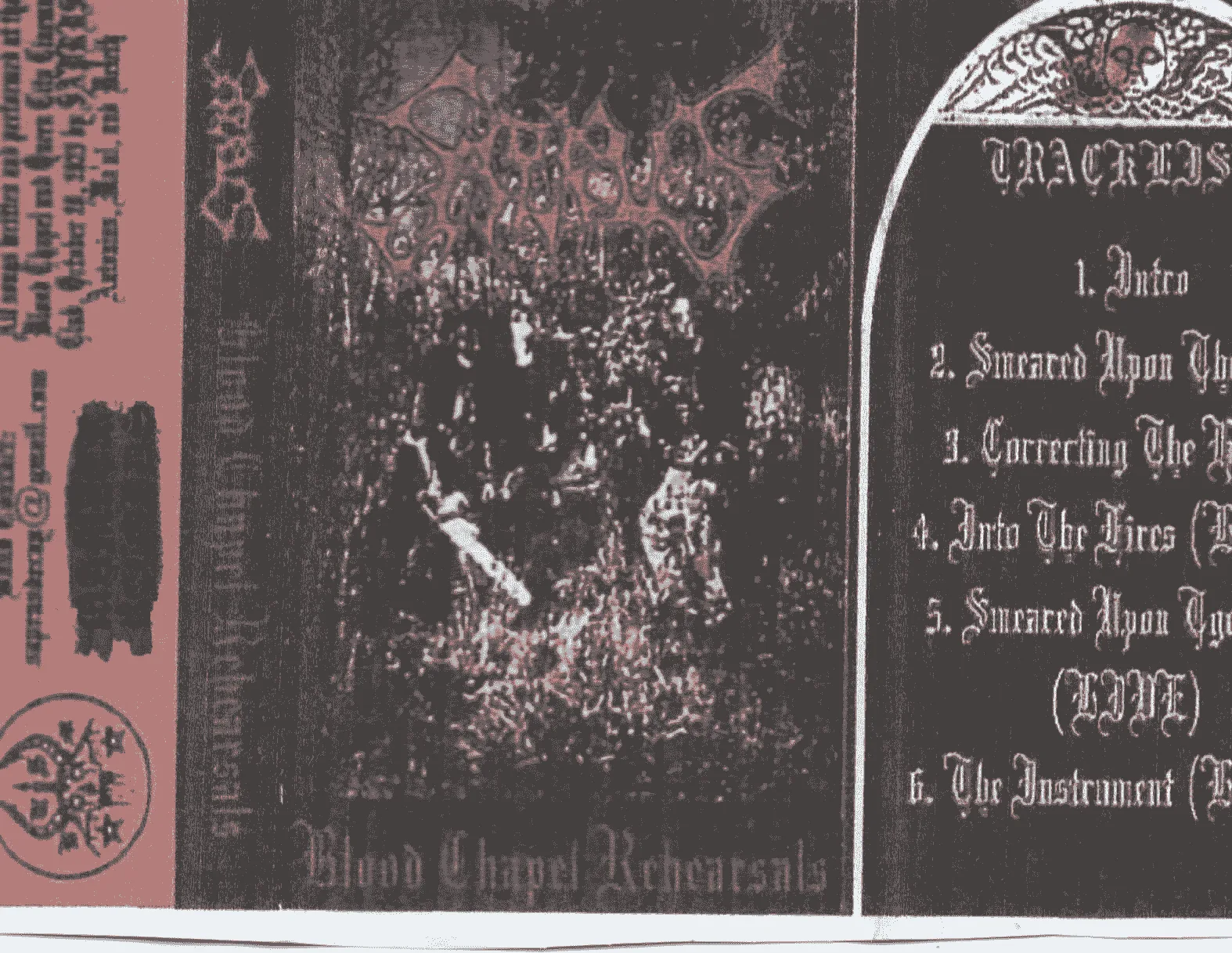Blood Chapel Rehearsals cover