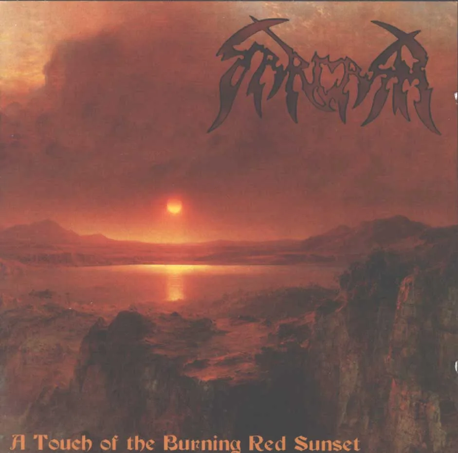 A Touch of the Burning Red Sunset cover