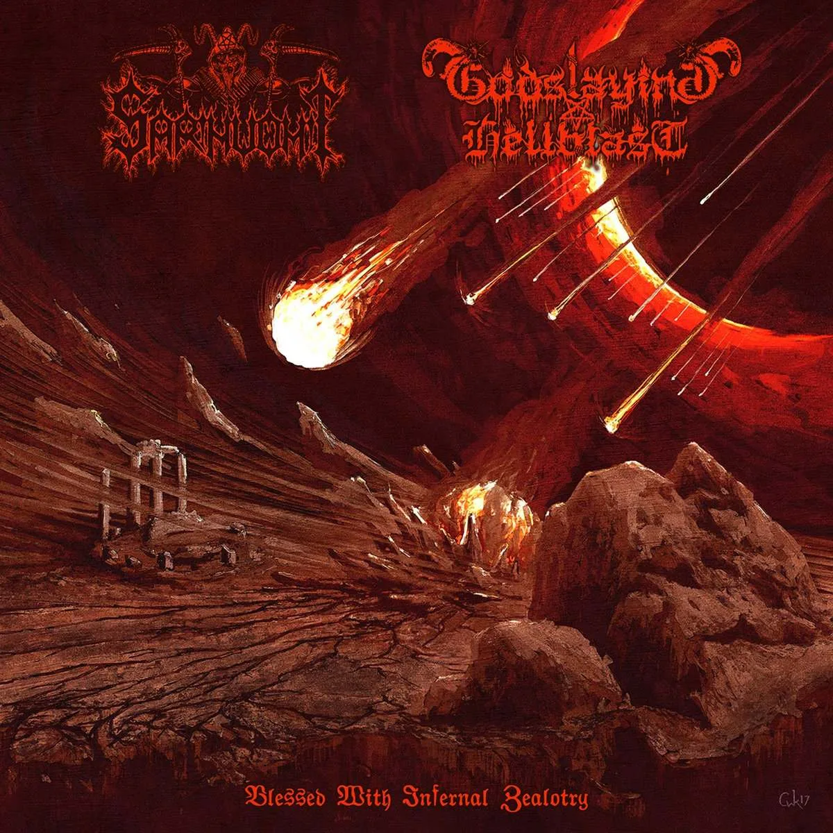 Blessed with Infernal Zealotry cover