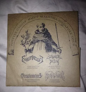 Forever Unholy MMXIV Malaysia-Singapore Tour cover