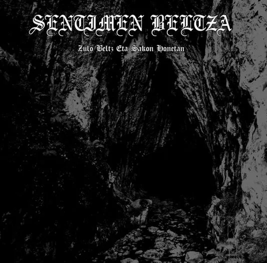 Zulo beltz eta sakon honetan cover