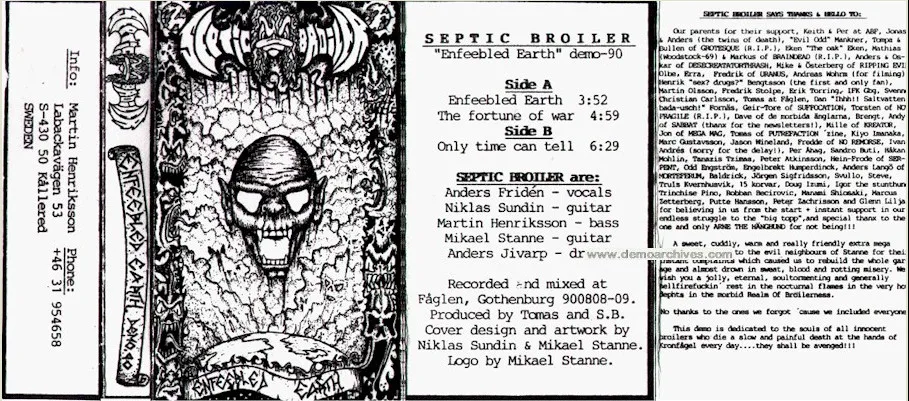Enfeebled Earth cover