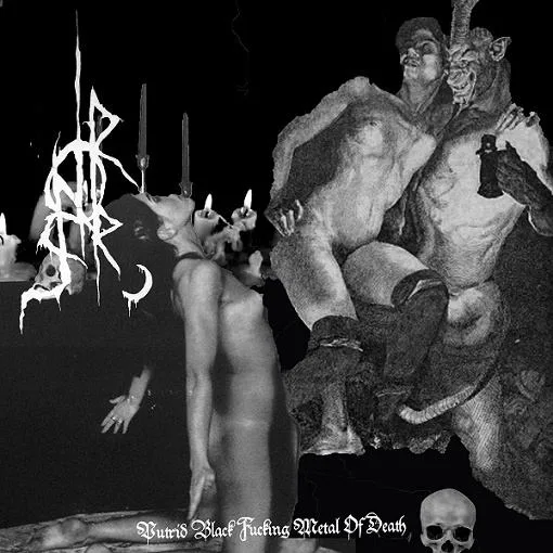 Putrid Black Fucking Metal of Death cover