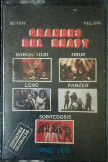 Grandes del heavy cover