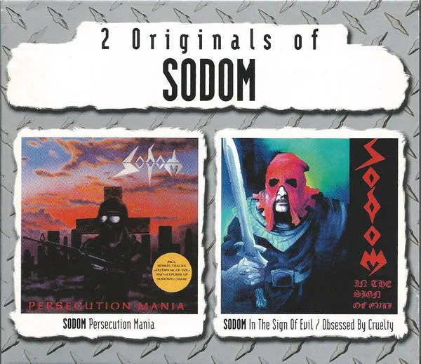 2 Originals of Sodom (Persecution Mania / In the Sign of Evil / Obsessed by Cruelty) cover