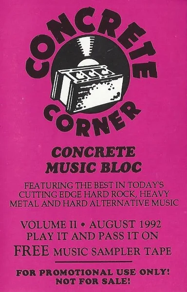 Concrete Music Bloc Volume II August '92 cover