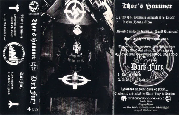 Thor's Hammer / Dark Fury cover