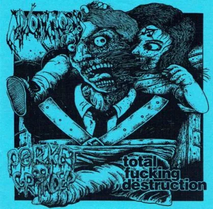 Mixomatosis / Porket Grinder / Total Fucking Destruction cover