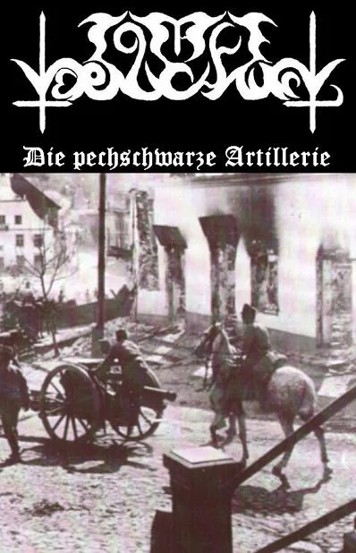 Die pechschwarze Artillerie cover