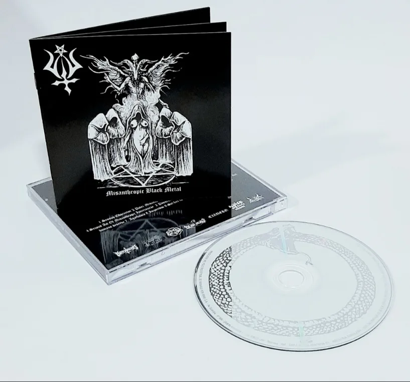 Misanthropic Black Metal cover