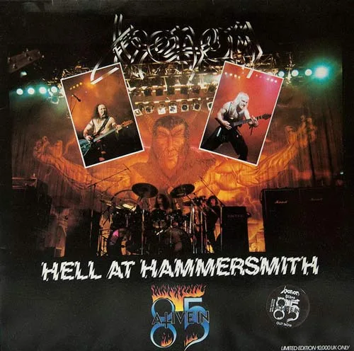 Hell at Hammersmith - Alive in '85 cover