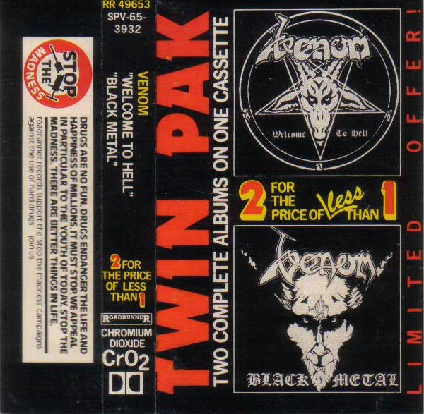 Welcome to Hell / Black Metal cover