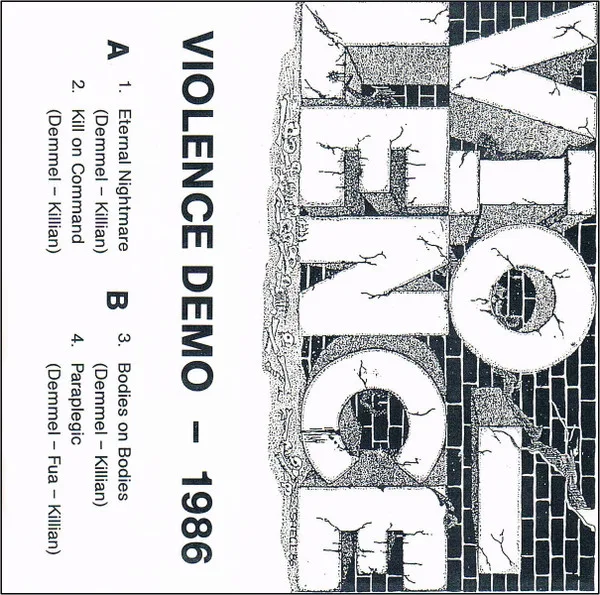 Violence Demo - 1986 cover