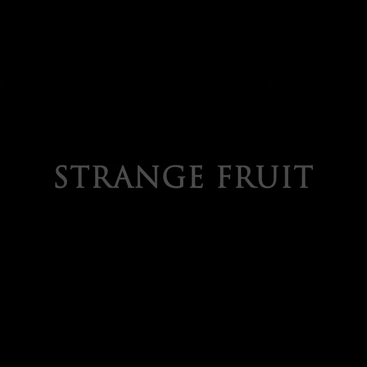 Strange Fruit cover