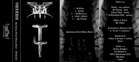 Sardinian Occult Black Metal cover