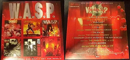 To Die For (Pre-released CD Sampler) cover