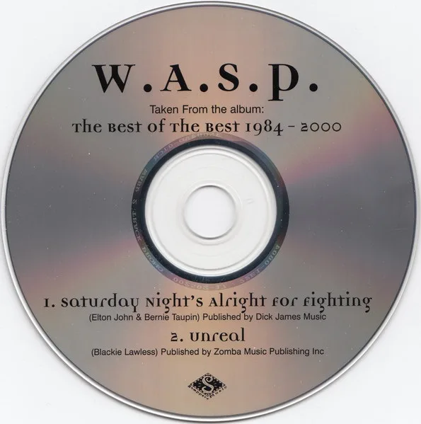 The Best of the Best 1984 - 2000 (Promo 2 tracks) cover