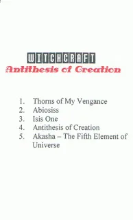 Antithesis of Creation cover