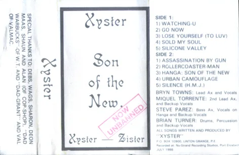 Son of the New. cover