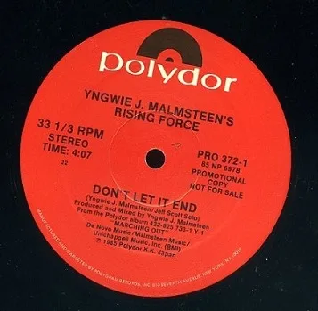 I'll See the Light Tonight / Don't Let It End cover