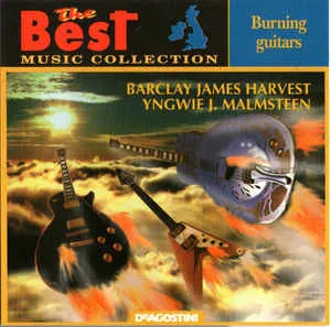 Burning Guitars - The Best Music Collection cover