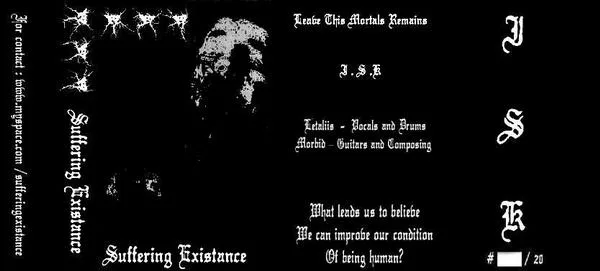Suffering Existence cover