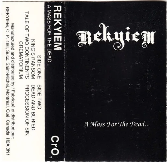 A Mass for the Dead... cover