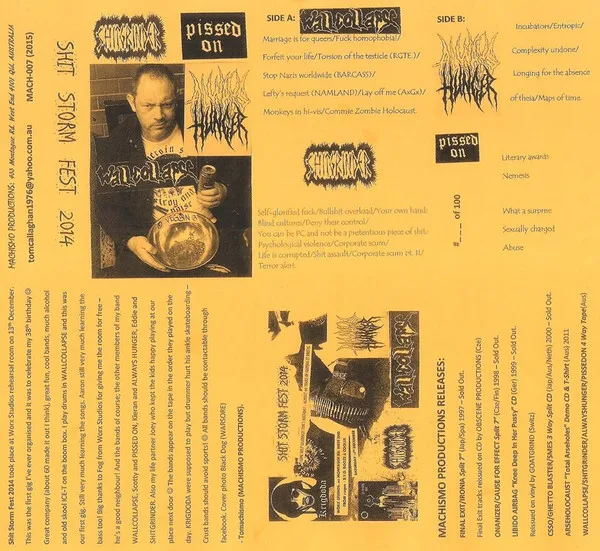 Shit Storm Fest 2014 cover