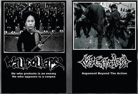 He Who Protests Is an Enemy, He Who Opposes Is a Corpse / Argument Beyond the Action cover