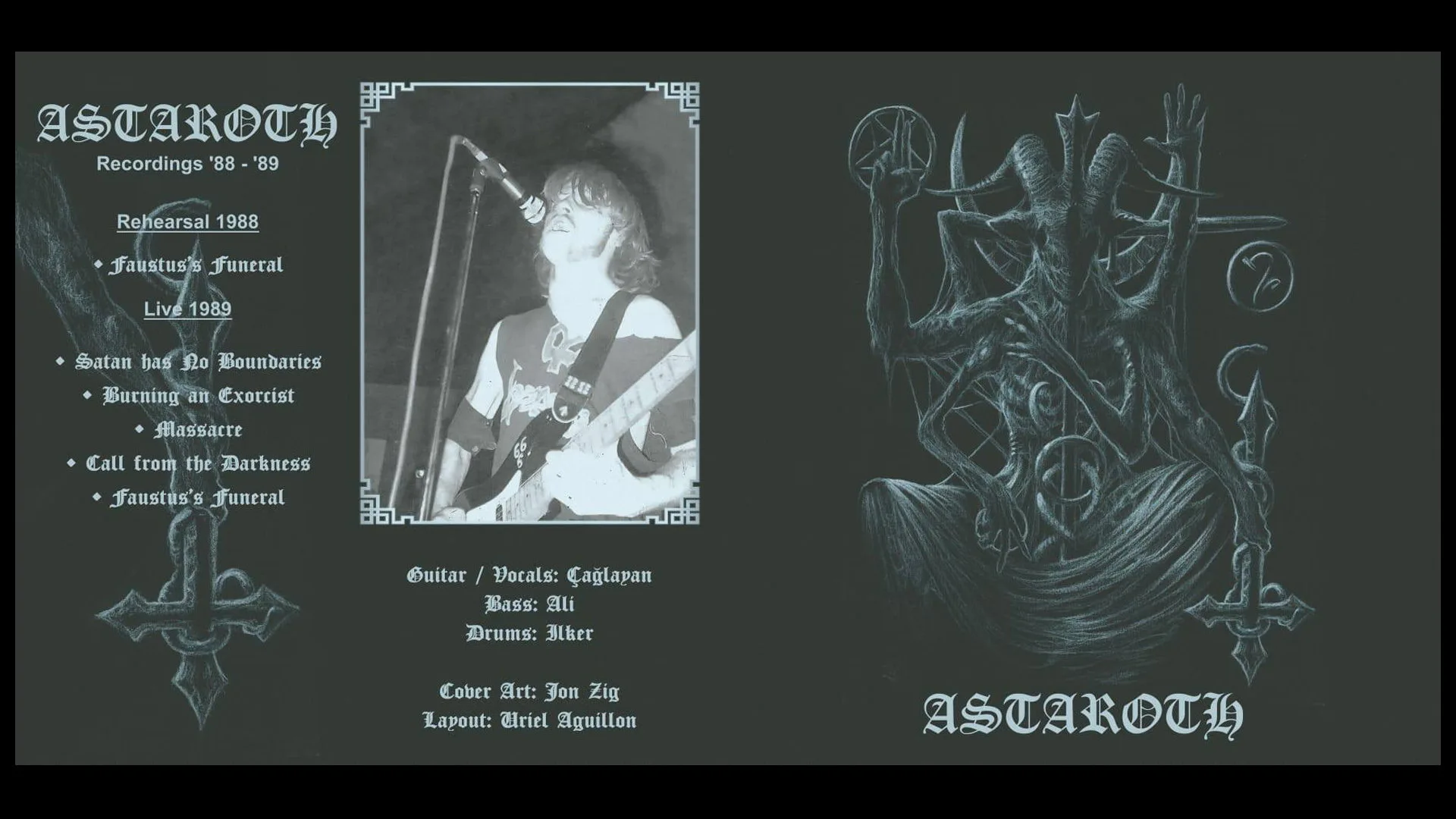'88 - '89 Recordings cover