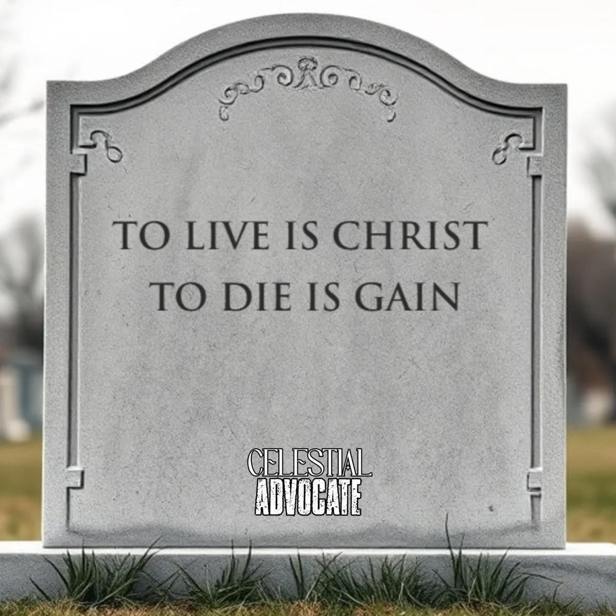 To Live Is Christ, to Die Is Gain cover