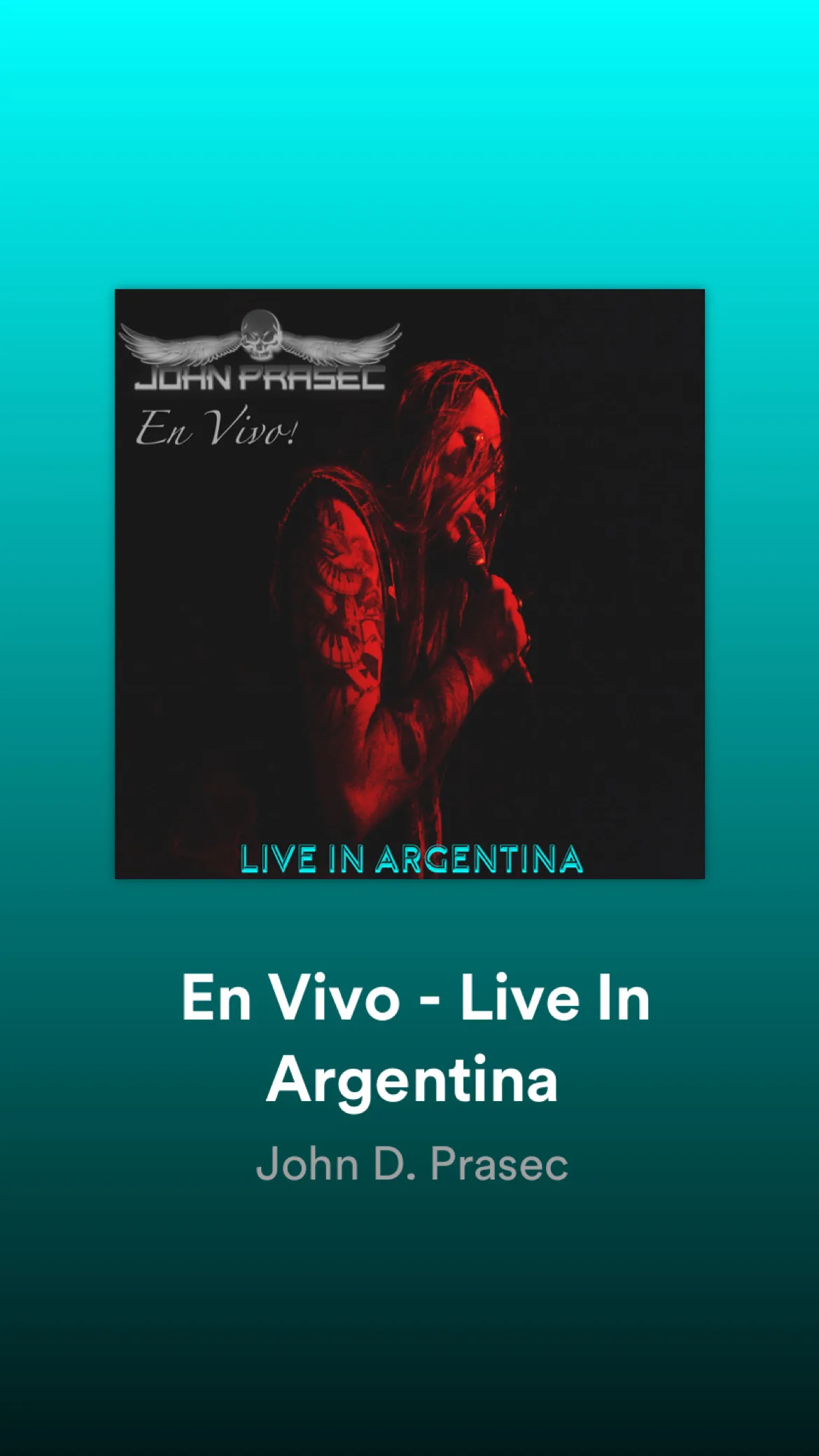 En vivo - Live in Argentina cover