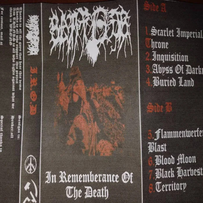In Rememberance of the Dead cover