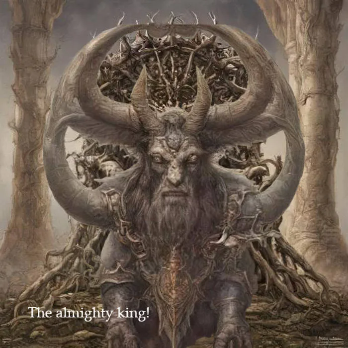The King of Kings! Master of All Kings the Horned One! cover