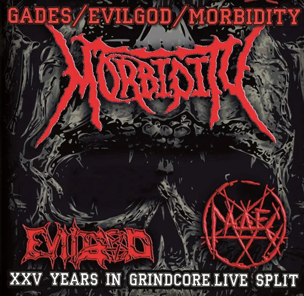 XXV Years in Grindcore Live Split cover