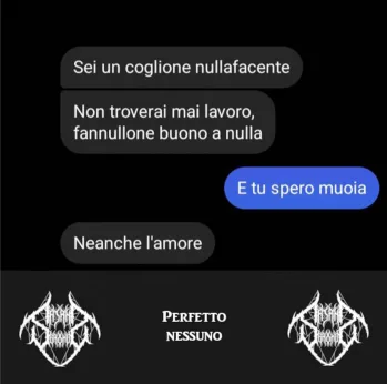Perfetto Nessuno cover